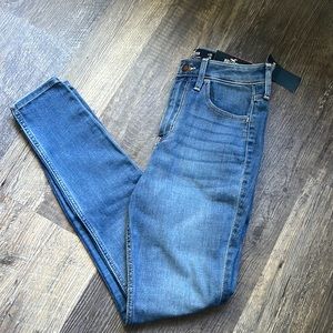 NEW high rise super skinny hollister jeans